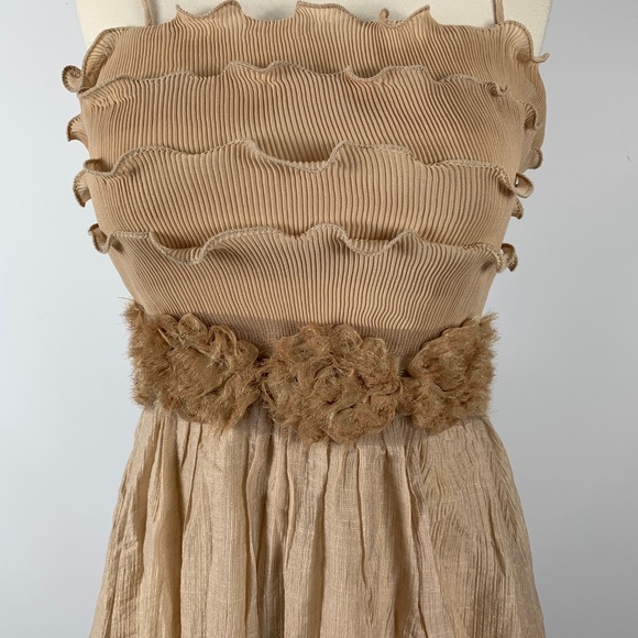 Marquis Large Dress Gold Bubble Skirt Party - Picture 2 of 6